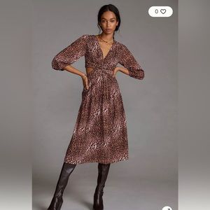 Anthropologie Ranna Gill Sexy Cutout Dress